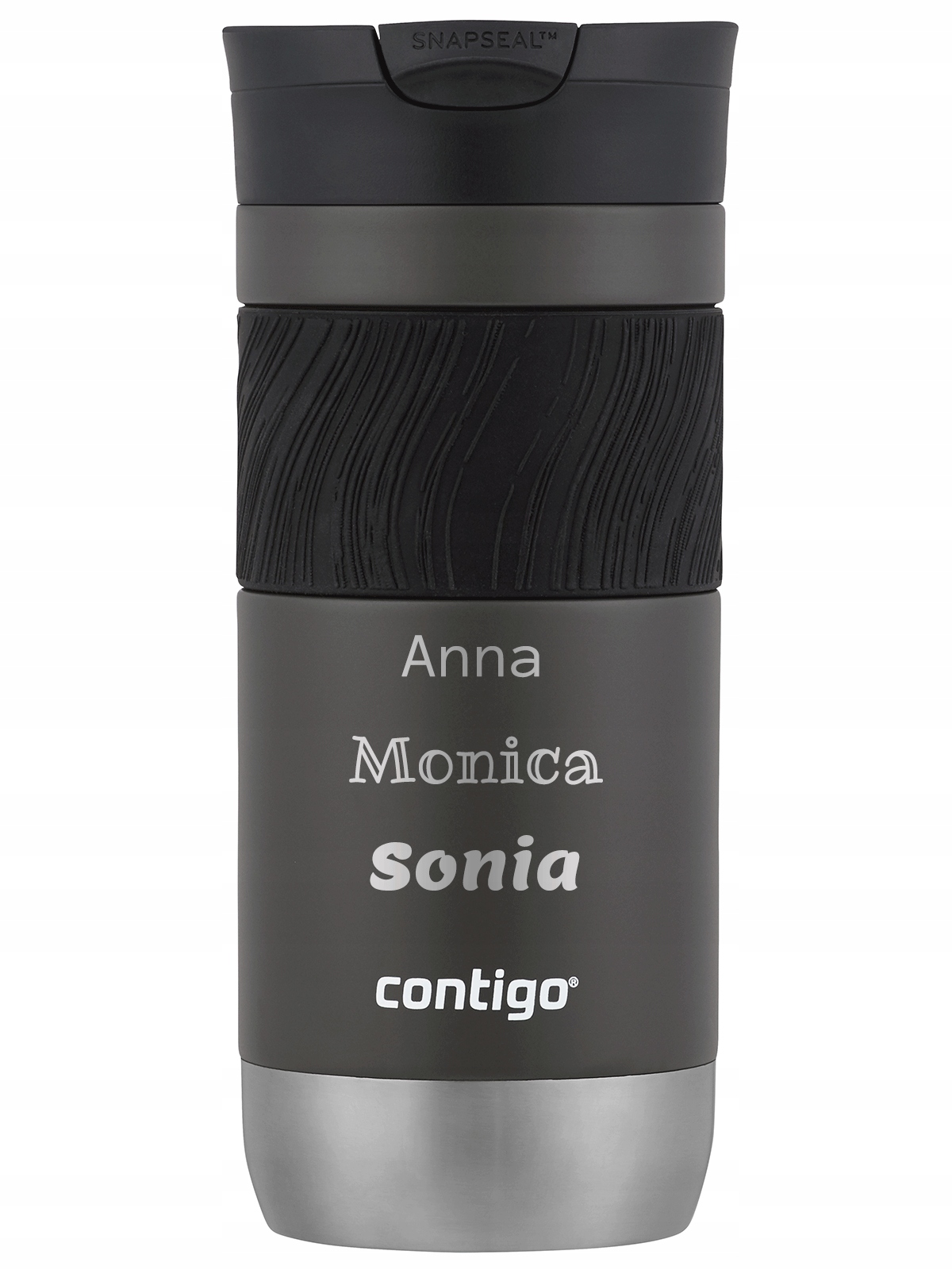 Kubek termiczny z grawerem na prezent/personalizowany Contigo Byron-grafit