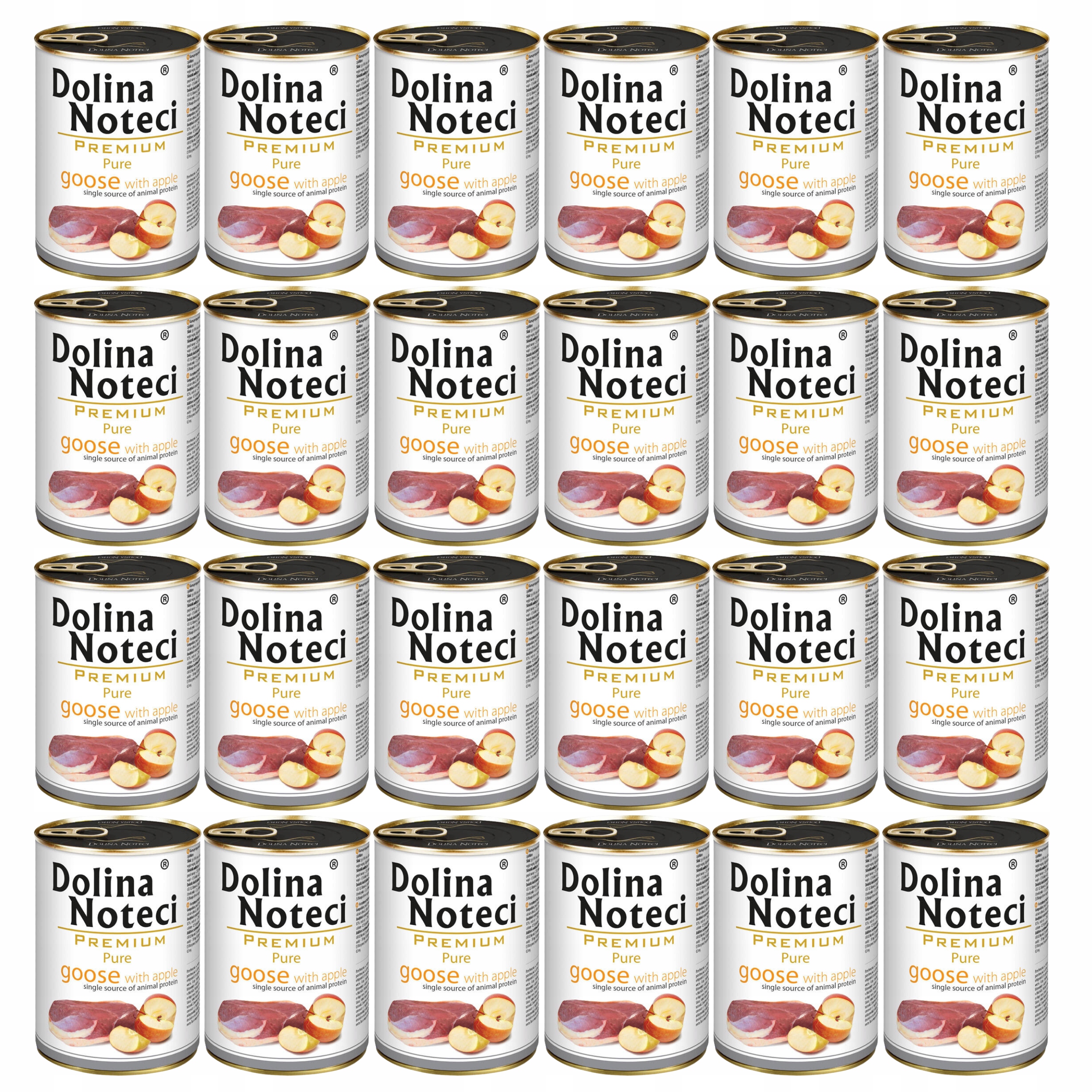 Levně Dolina Noteci Premium Pure krmivo pro psy husa s jablkem 24 x 400 g