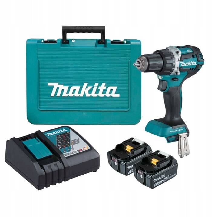 Aku Vrtačka Makita DDF484RTE, 18V Lxt Bl Xpt 2x5Ah kufr
