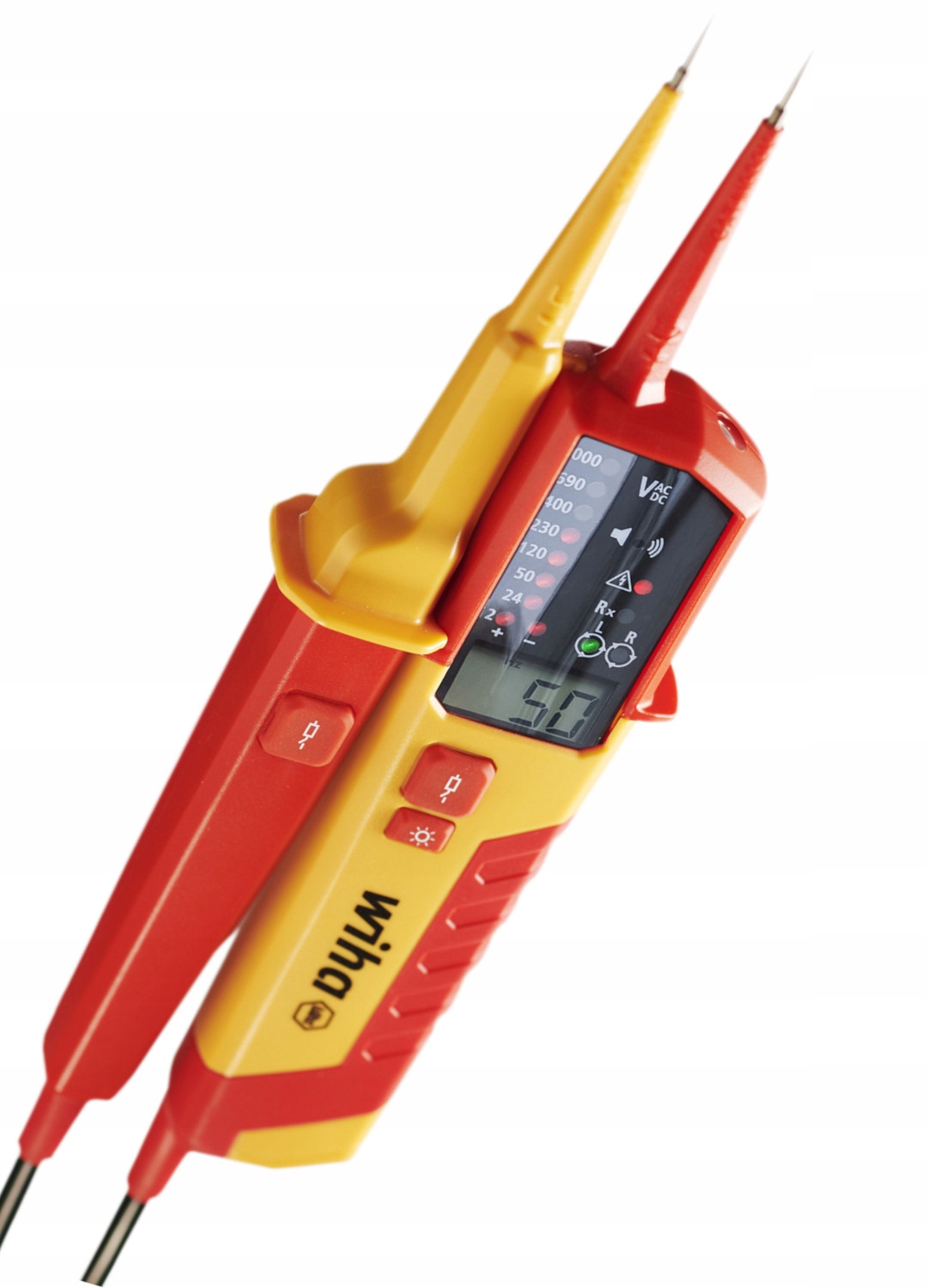 TESTER NAPIĘCIA I CIĄGŁOŚCI OBWODU MIERNIK NAPIĘCIA 0,5 – 1000V AC CAT IV Kod producenta 45217