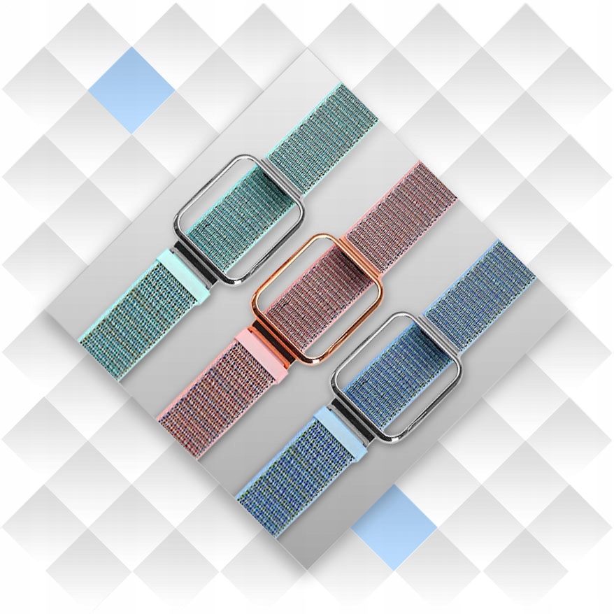 PASEK OPASKA NYLON do XIAOMI MI WATCH LITE Kolor wielokolorowy