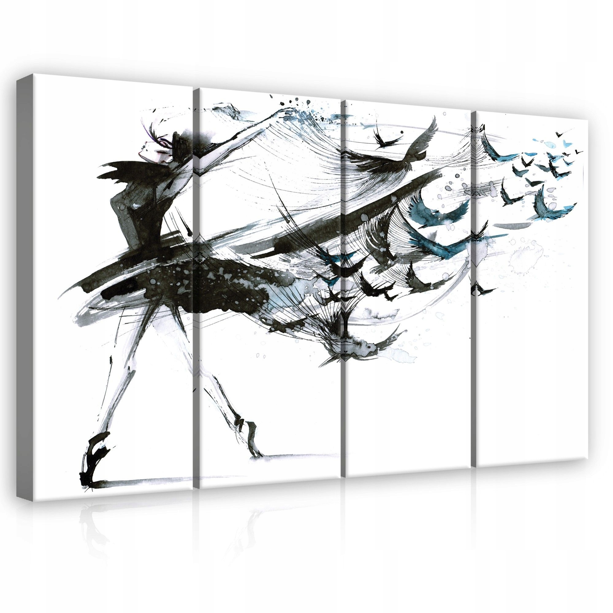Obraz 120x80 Sloboda letu tanec pohyb elegancia transformácia spánok vtáky