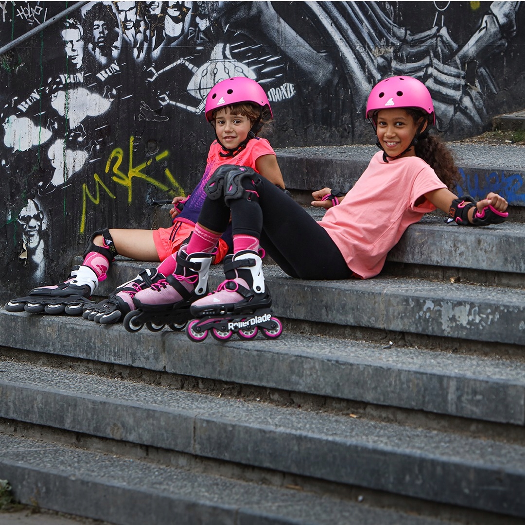 ROLKI ROLLERBLADE MICROBLADE PURPLE 33-36,5 ROLKI DLA DZIECI REGULOWANE Kolor Fioletowy