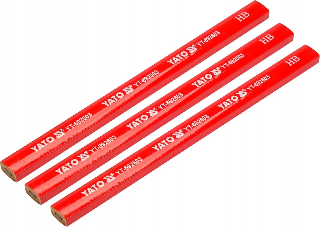 

Zestaw Ołówków Stolarskich 3 Szt 175MM Hb Yato