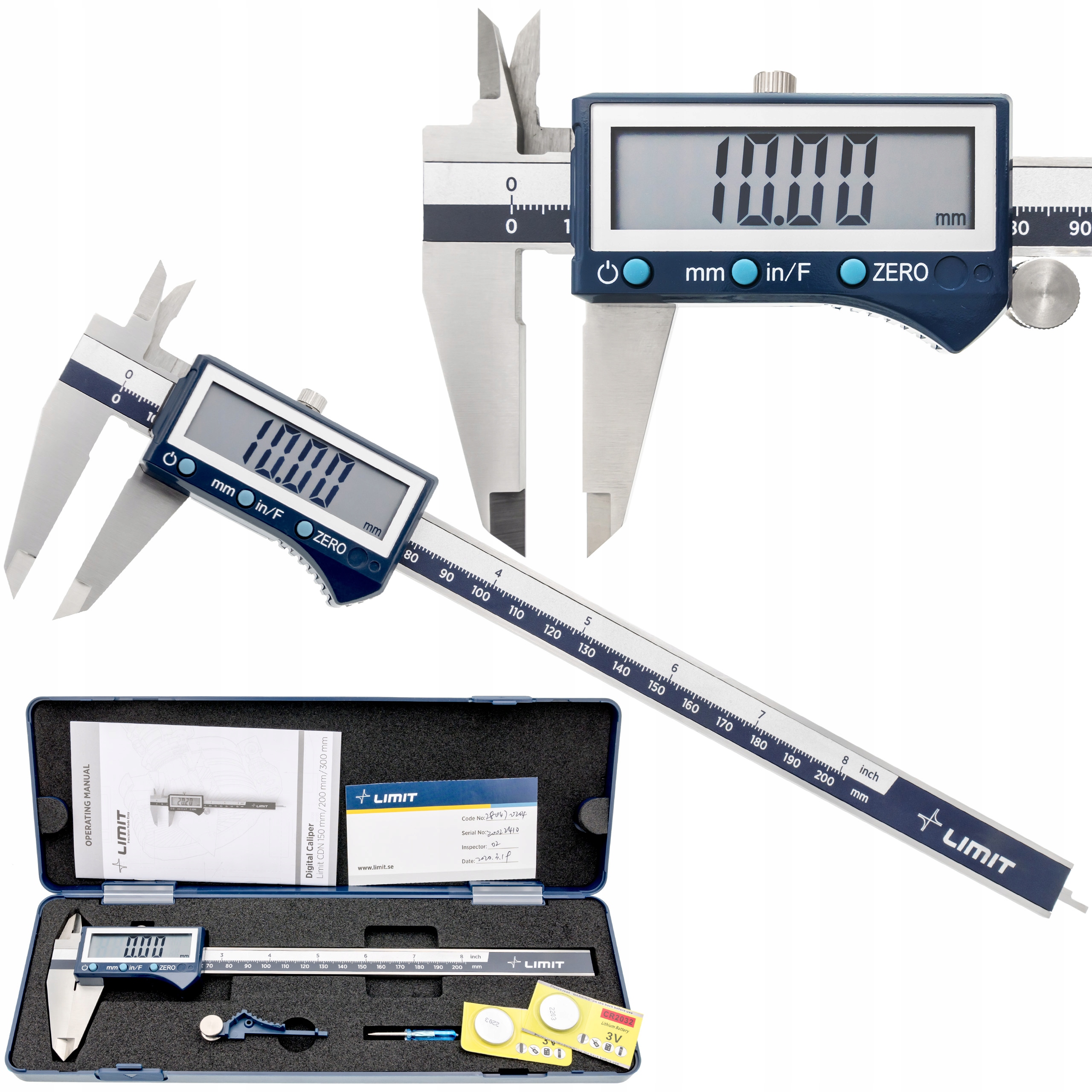 Suwmiarka elektroniczna Limit 200 mm