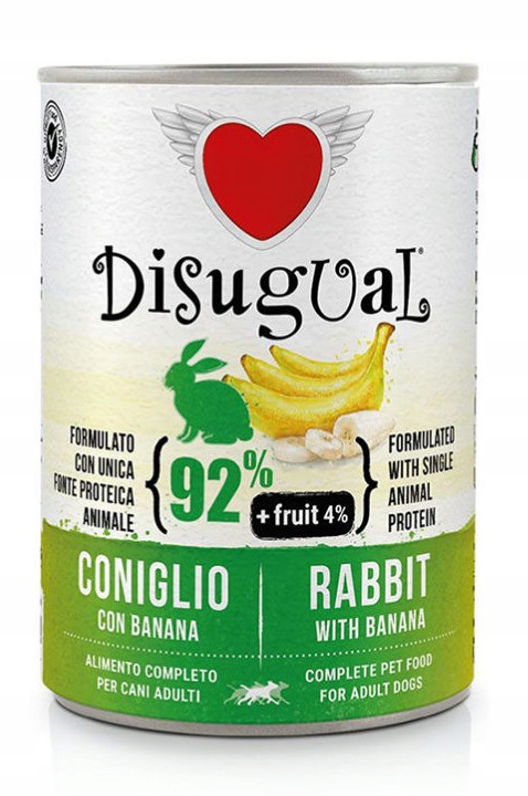 Levně Disugual Fresh Fruit 400g Králík s banánem