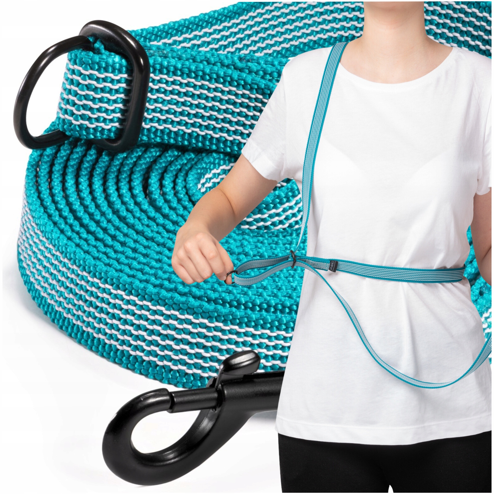 Linka Dla Psa Regulowana Treningowa Trwała 7M