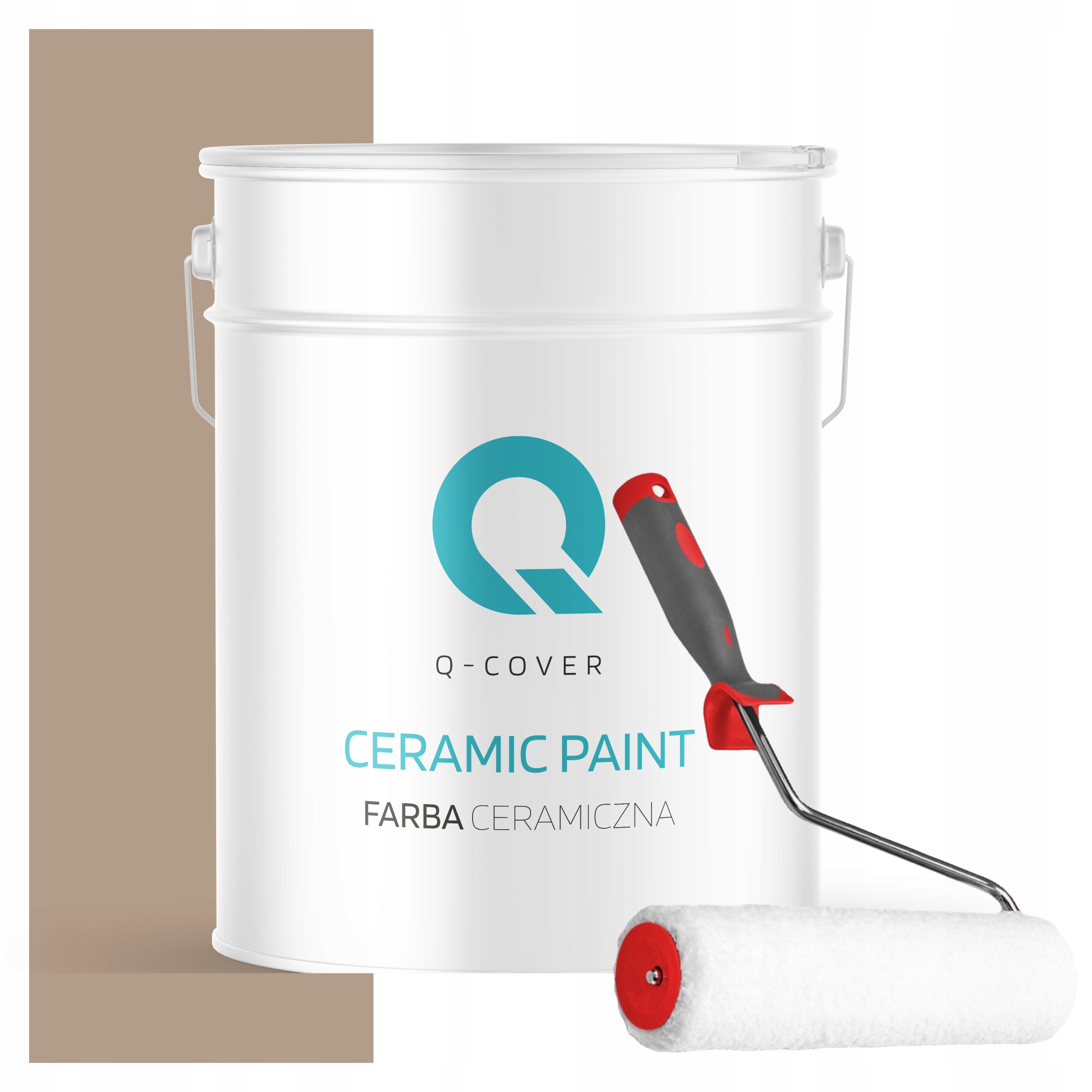 Orechová Keramická Farba H4934 10L Mat Poľský Výrobca Valček