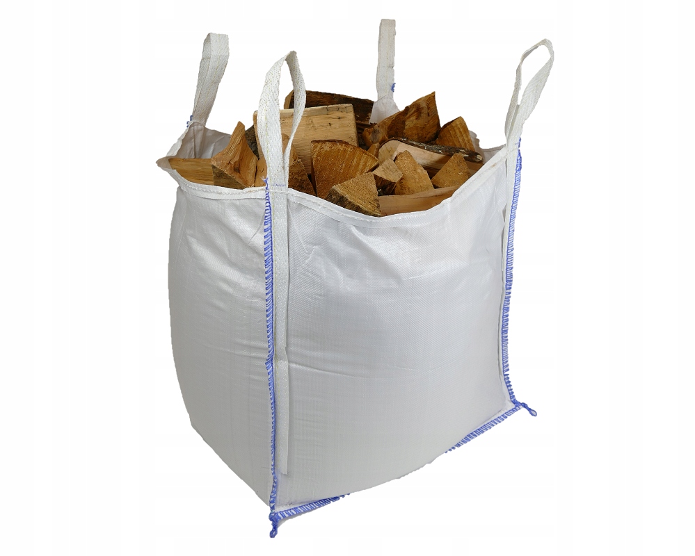 WOREK BIG BAG OGRÓD NA KAMIEŃ LIŚCIE PIASEK GAŁĘZIE 75x75x75 cm 500KG MOCNY