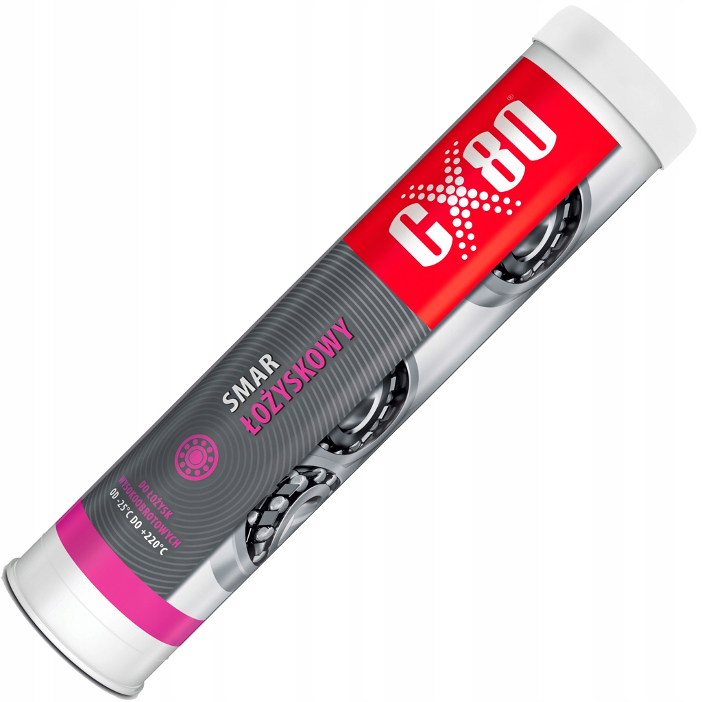 

CX80 Smar do Łożysk wysokoobrotowych +220 st. 400G