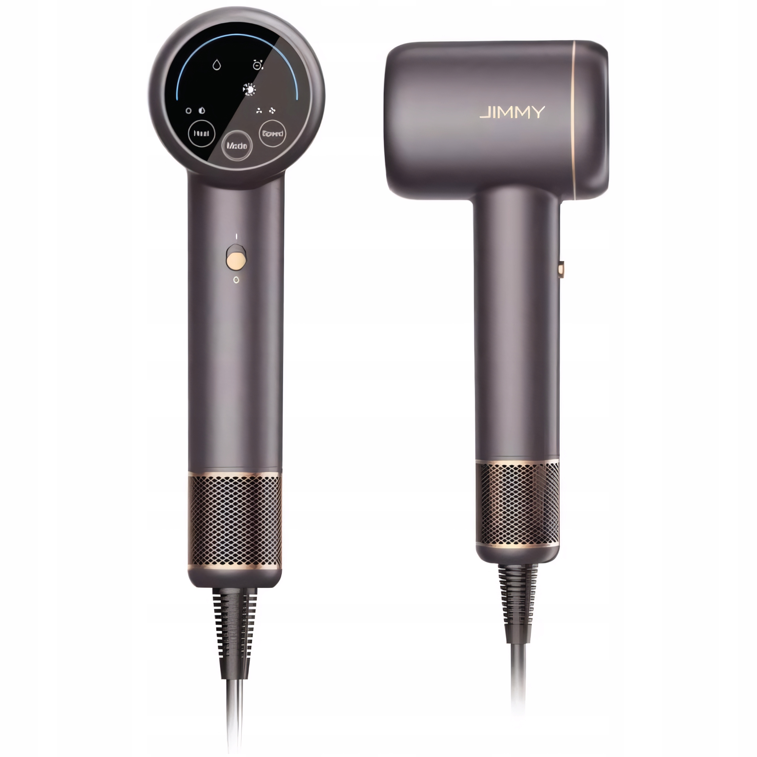 Suszarka do Włosów Jimmy F8 1600W Jonizacja Nanoi Cicha Ekran Led Dyfuzor