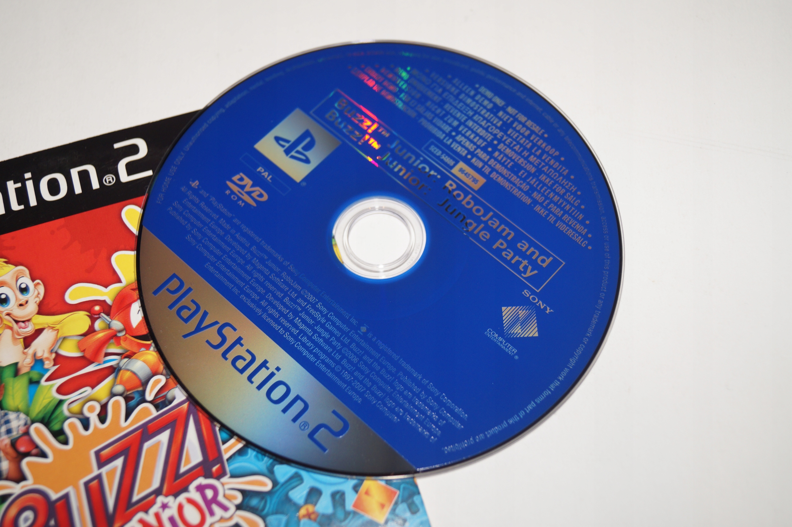 Buzz Junior Demo Polska Wersja PS2 Producent inny