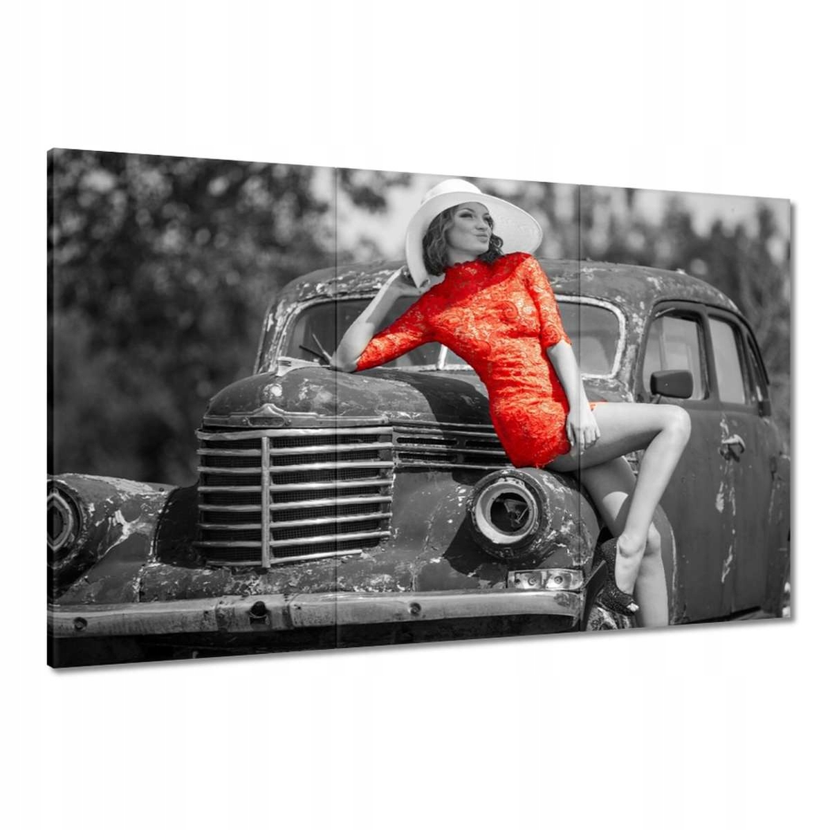 Obrazy 120x80 Elegantní žena