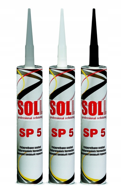 SOLL SP5 MASA USZCZEL-KLEJĄCA POLIURETANOWA SZARA