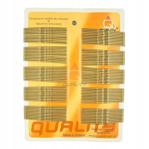 

Quality 9 Wsuwki Długie 5,5CM Złote 100 Szt.