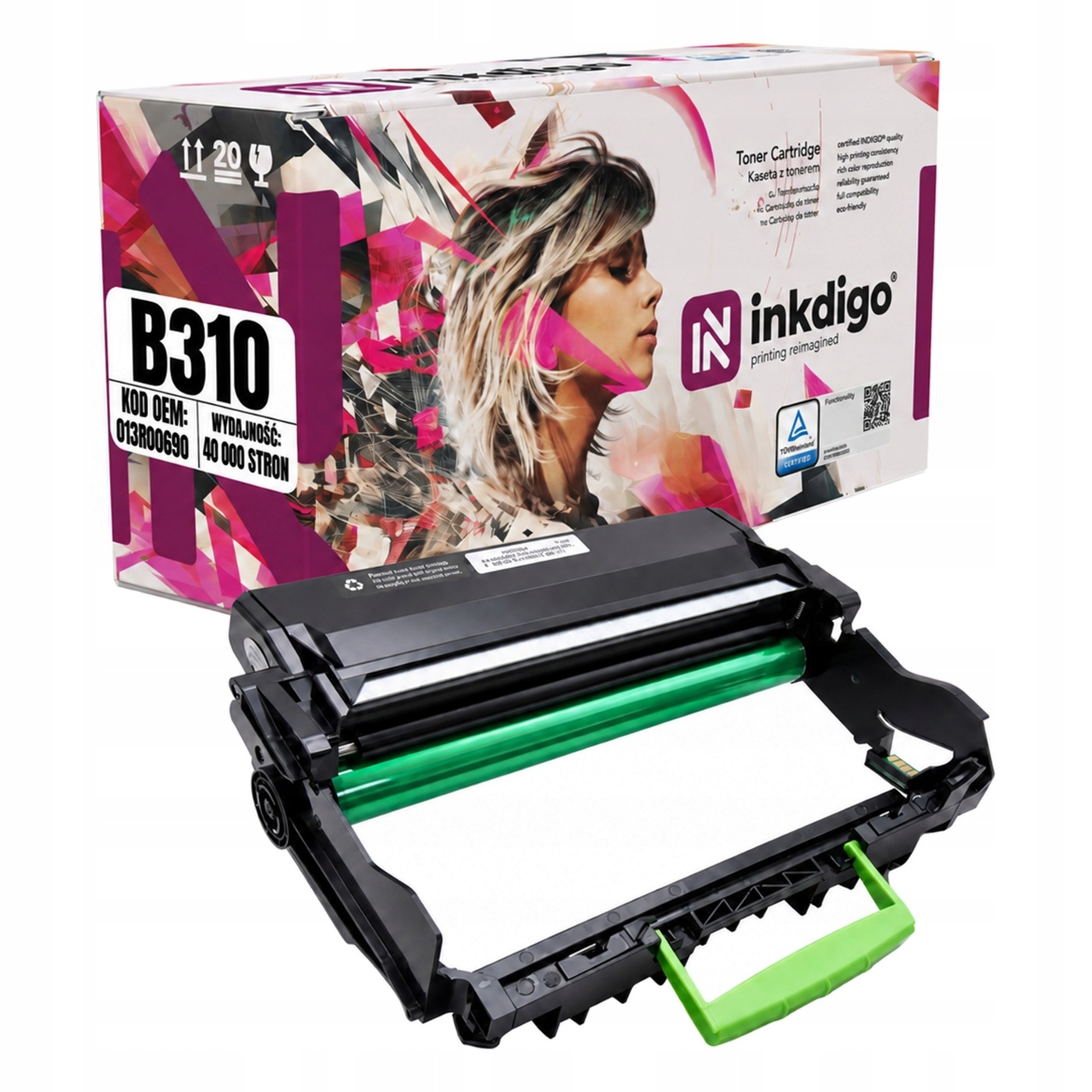 Buben 013R00690 pro tiskárny Xerox B305 B310 B315 Černý Bubnový modul