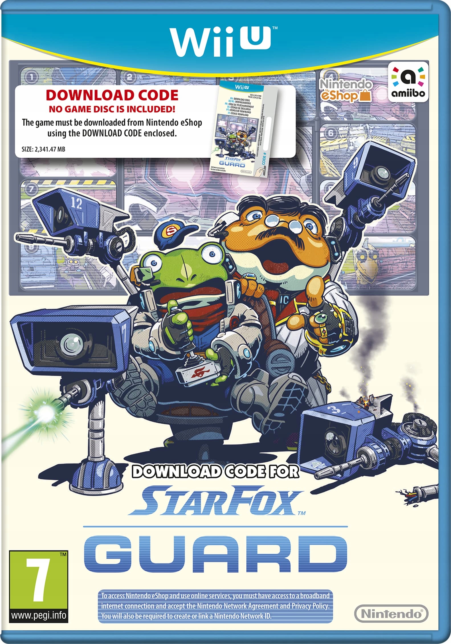 Nintendo Wii U Star Fox Guard Nowa w Folii Na Pudełka Kod Nie Działa!