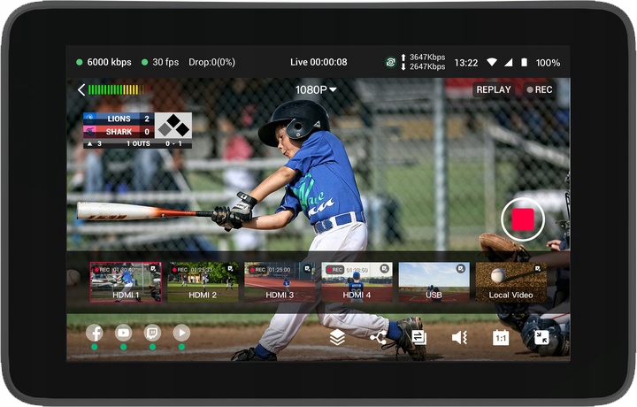 Yololiv YoloBox inteligentní přenosné studio pro živé vysílání