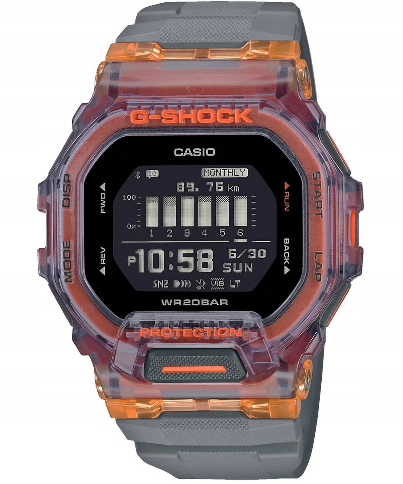 Pánské hodinky Casio G-shock G-Squad Bluetooth Sync Step Tracker