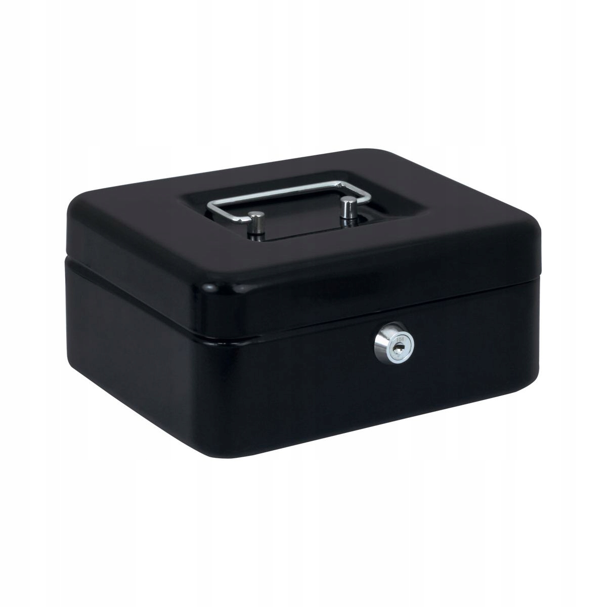 KASETKA METALOWA NA PIENIĄDZE MONETY SEJF 8" Marka Yanda