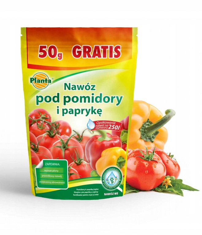 

Nawóz Floreo Pomidory I Papryka 200g 50g