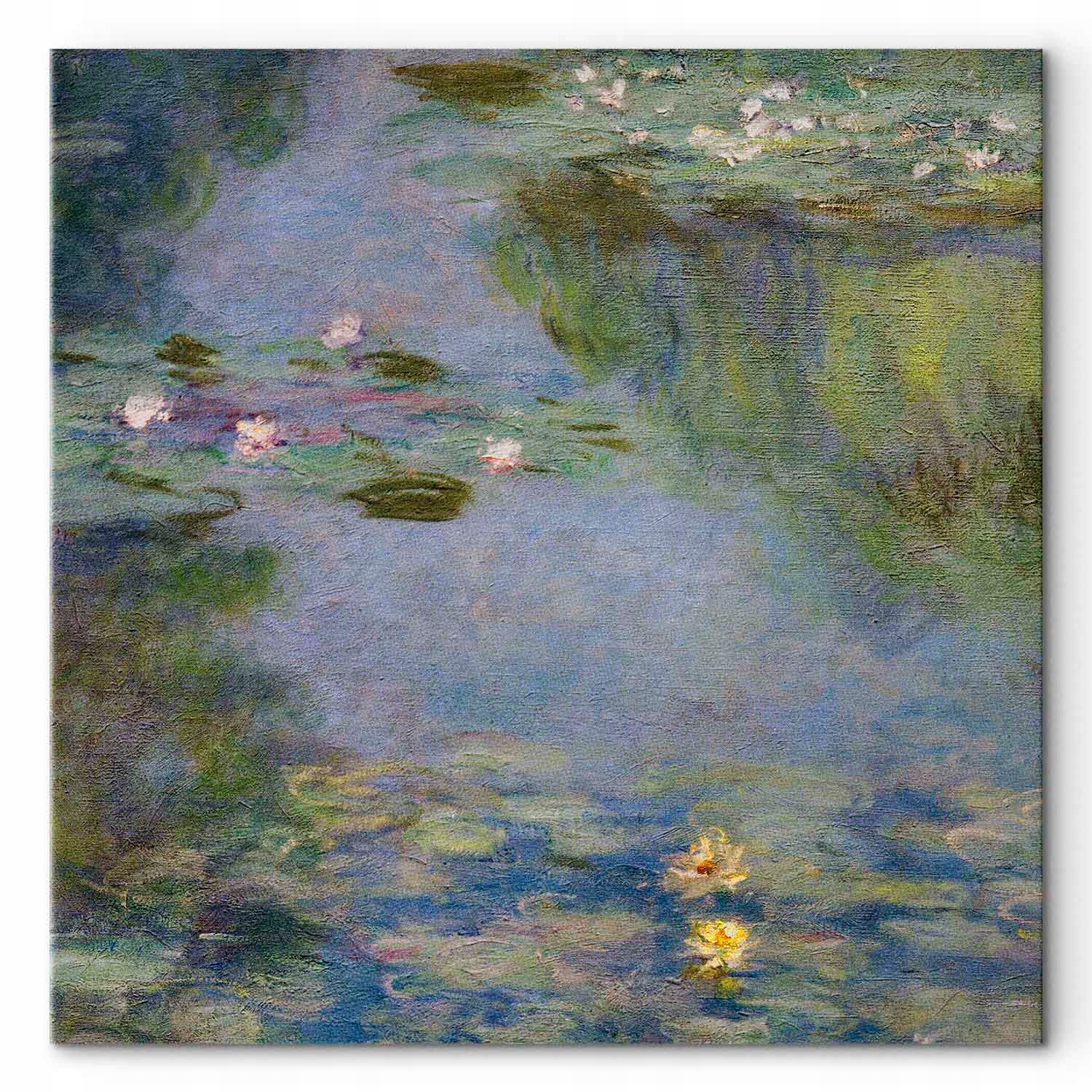 Obraz na plátně canvas Claude Monet Vodní lilie Reprodukce 80x80 cm