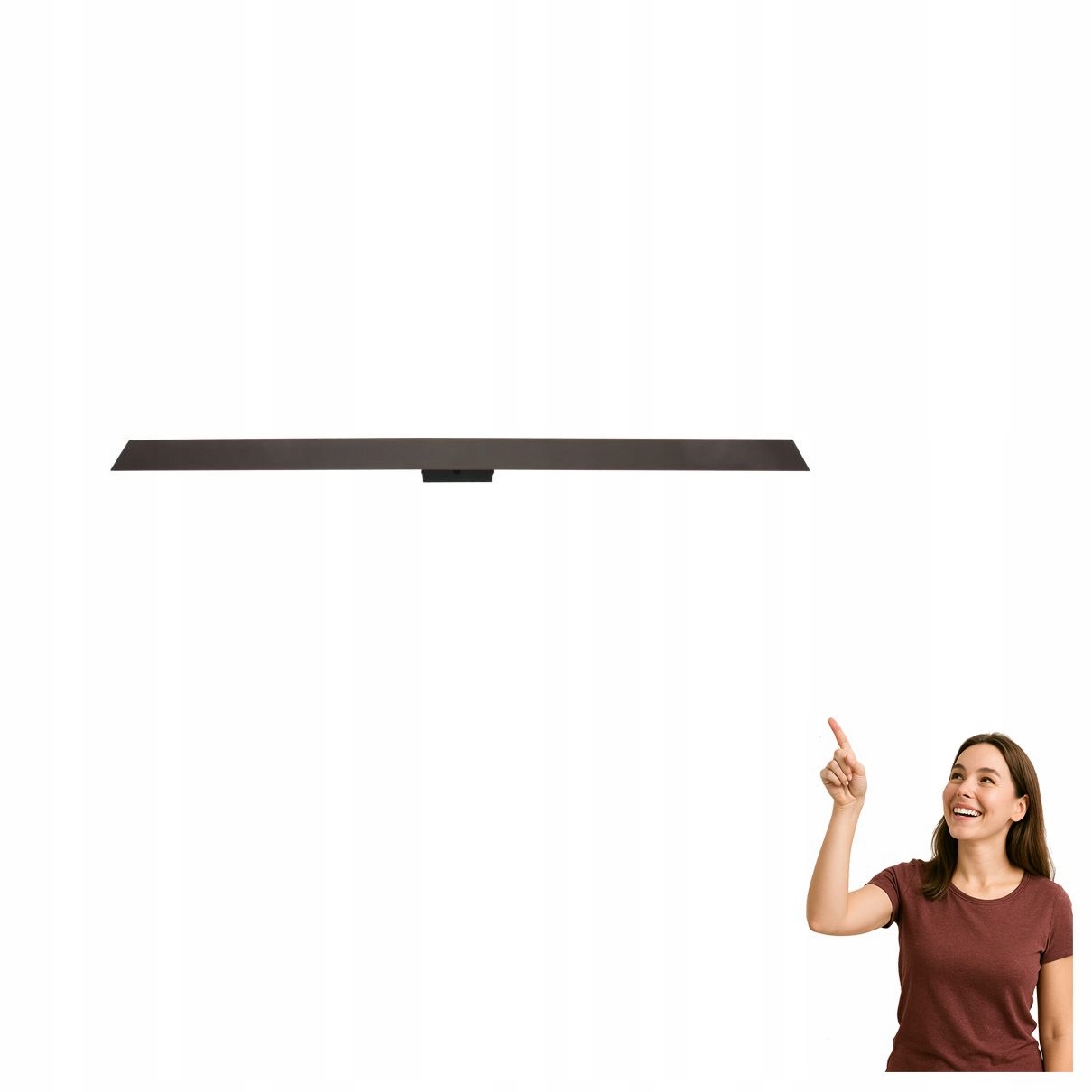 Led nástenné svietidlo 24W Navi Brown Long 4512 Tk Lighting