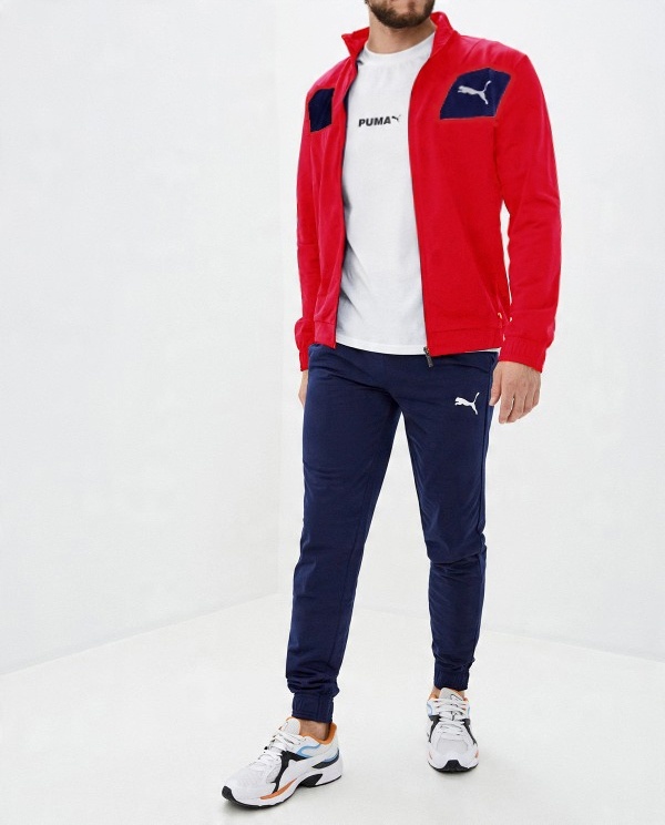 

2512 Puma Dres Męski Komplet Navy/red XL