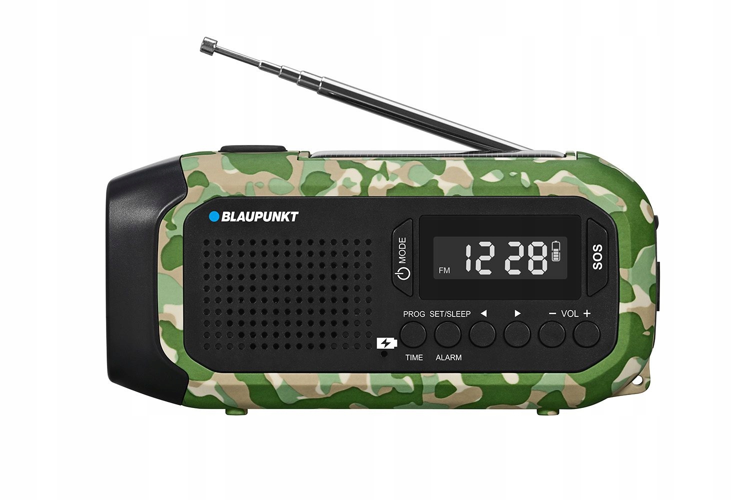 Rádio Survival na kliku radio svítilna Powerbank Sos Blaupunkt ER20GC