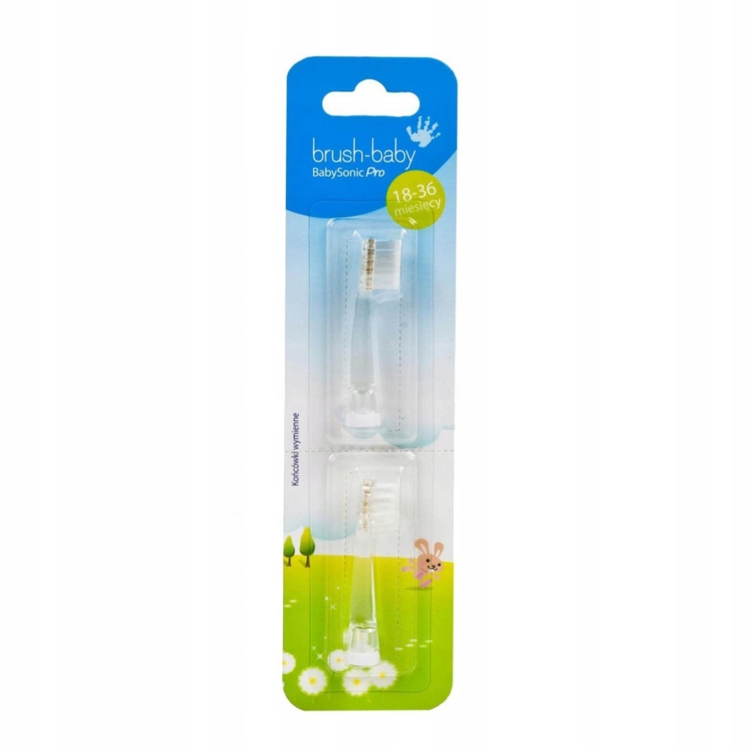 

Brush-baby BabySonic Pro końcówki 18-36 mcy