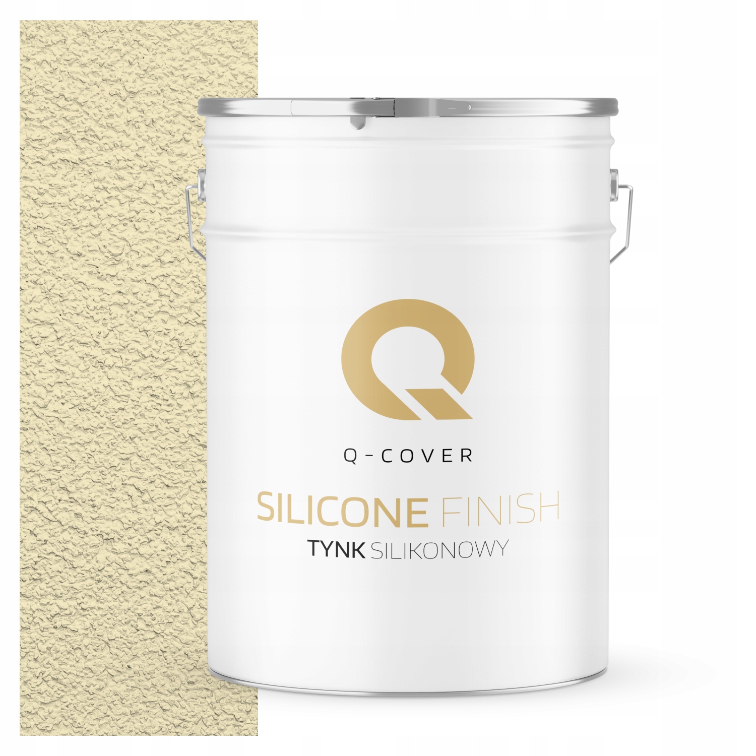 Fasádní Silikonová Omítka Žlutá Světlá 25 Kg Beránek Granulace 1.5 mm F622