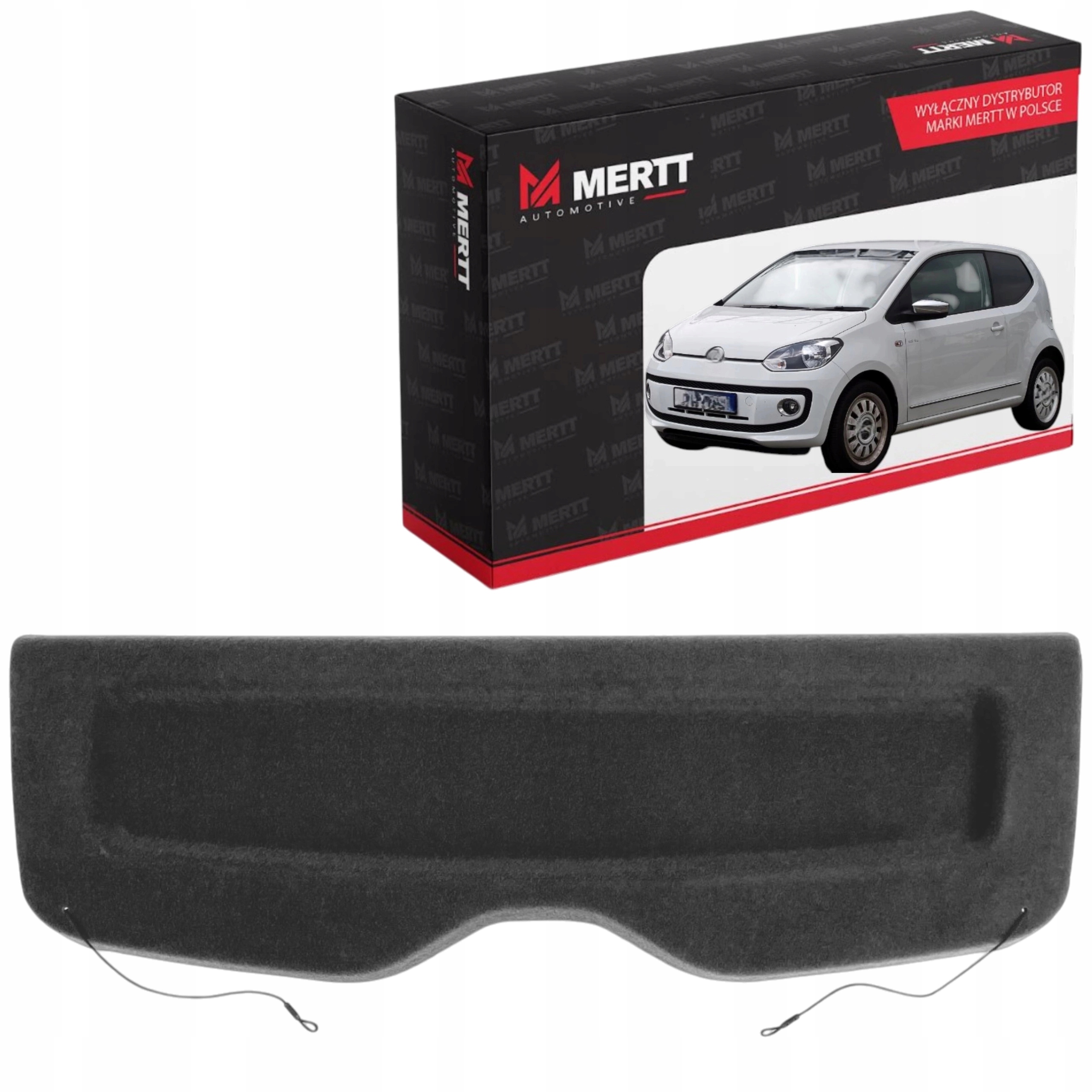 Černá Police Do Zavazadlového Prostoru 1S0867769 Volkswagen Up! 2011-2023