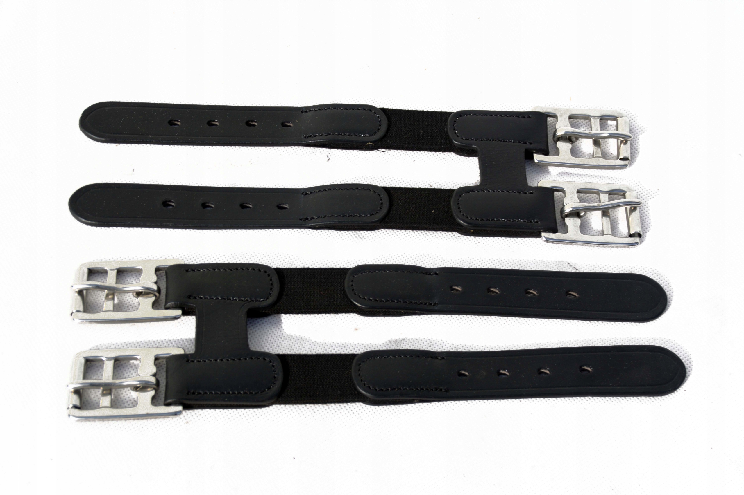 PRZEDŁUŻKA DO POPRĘGU SKÓRZANA CZARNA Marka inna