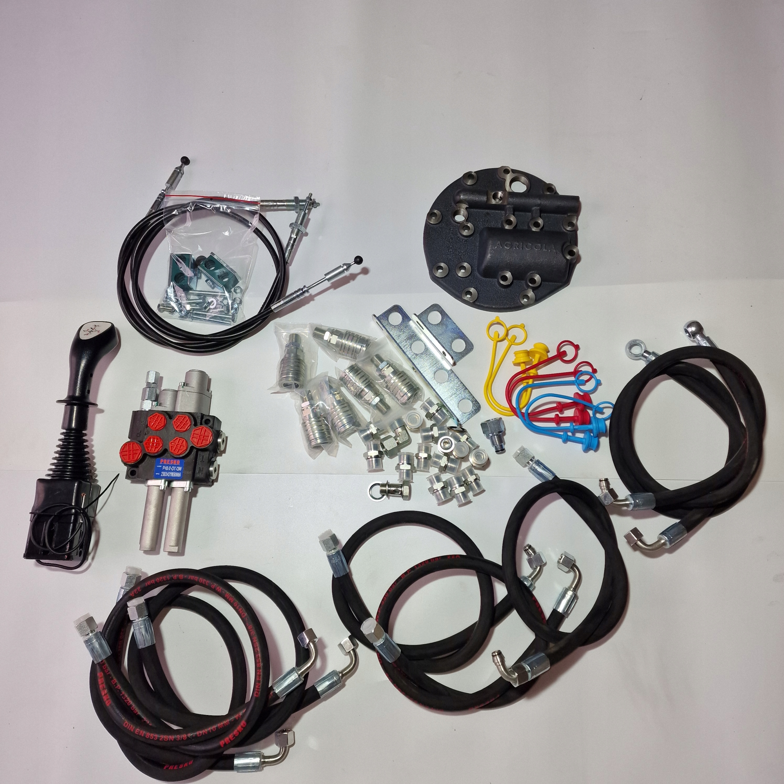 Vnější Rozdělovač 2 Sekční Zetor Od Víka Joystick Hydrulika Zesta