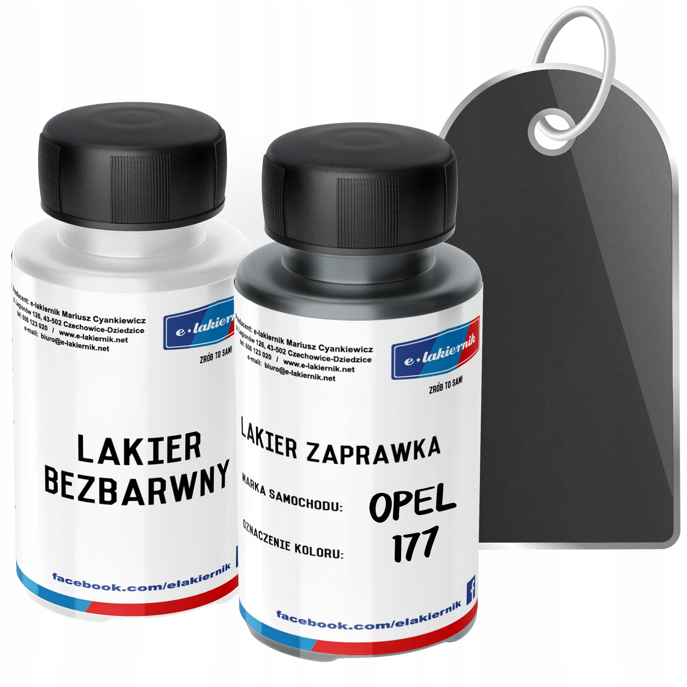 LAKIER ZAPRAWKA BEZBARWNY PATYCZKI OPEL 177 Rodzaj zaprawki