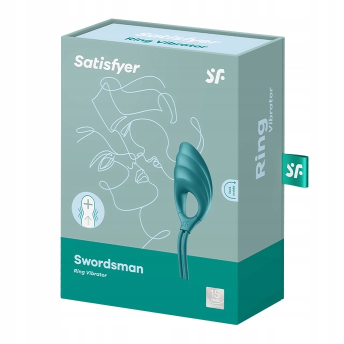 

Satisfyer Swordsman wibrujący pierścień Green