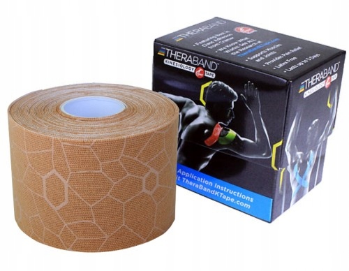 

Taśma Kinesiology Theraband 5CM X 5M Beż Taping