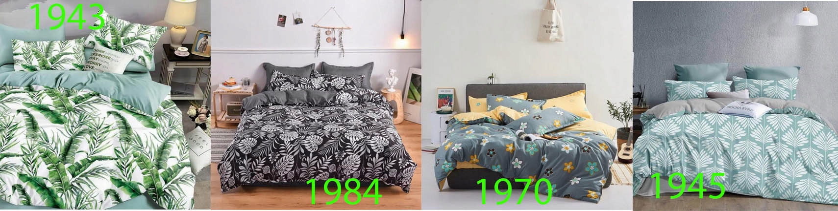 KOMPLET POŚCIELI BAWEŁNA 160x200cm nr 2078 Kod producenta 2078