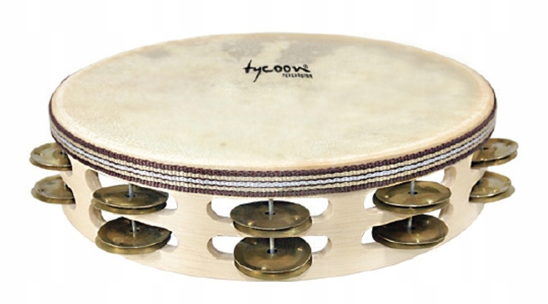 Tycoon Tbwh-d Bb Dřevěná tamburína s natahováním