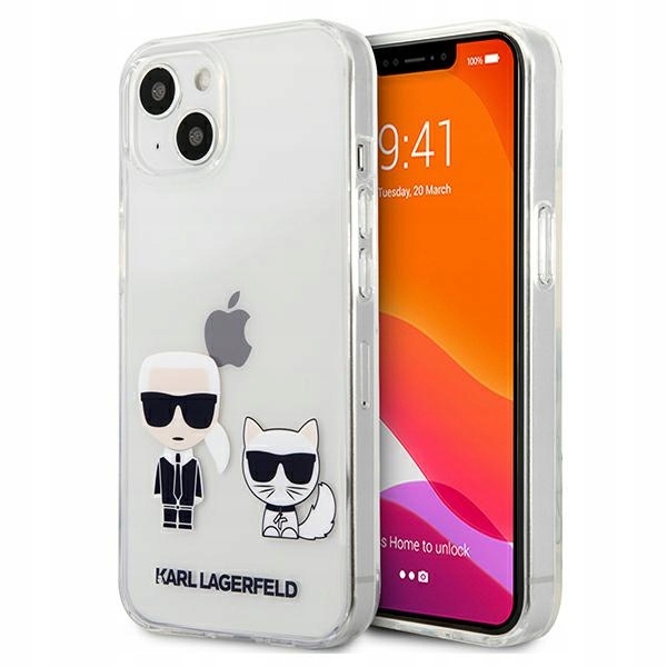 Karl Lagerfeld KLHCP13SCKTR iPhone 13 mini 5,4" hardcase Transparent Karl &