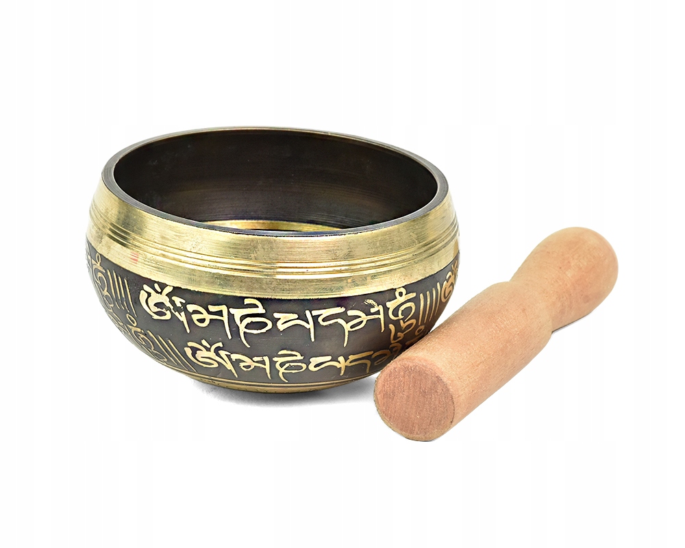 Tibetská mísa s paličkou č. 154 zdobená 325 g