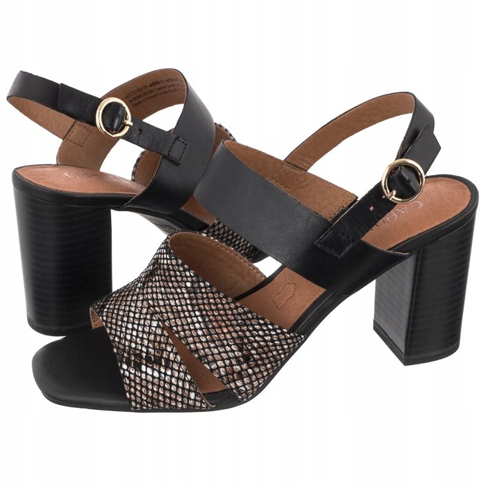 

Buty Damskie Sandały Caprice Czarne 9-28304-28