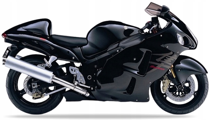 Samolepky Juula Pro Suzuki Gsx 1300 R Hayabusa 2007 Yay Černé