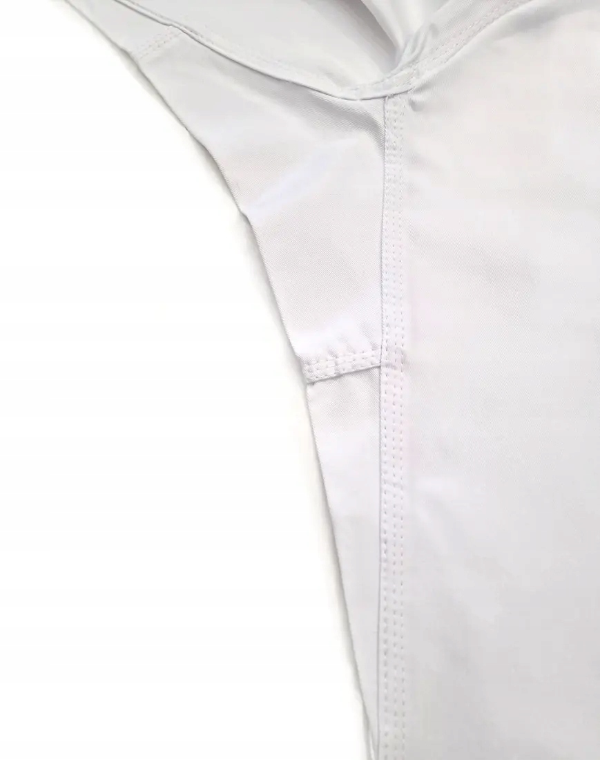 KIMONO KARATE KYOKUSHIN + BIAŁY PAS | MOCNY MATERIAŁ 10oz | BUSHIDO 130 cm Waga produktu z opakowaniem jednostkowym 1 kg