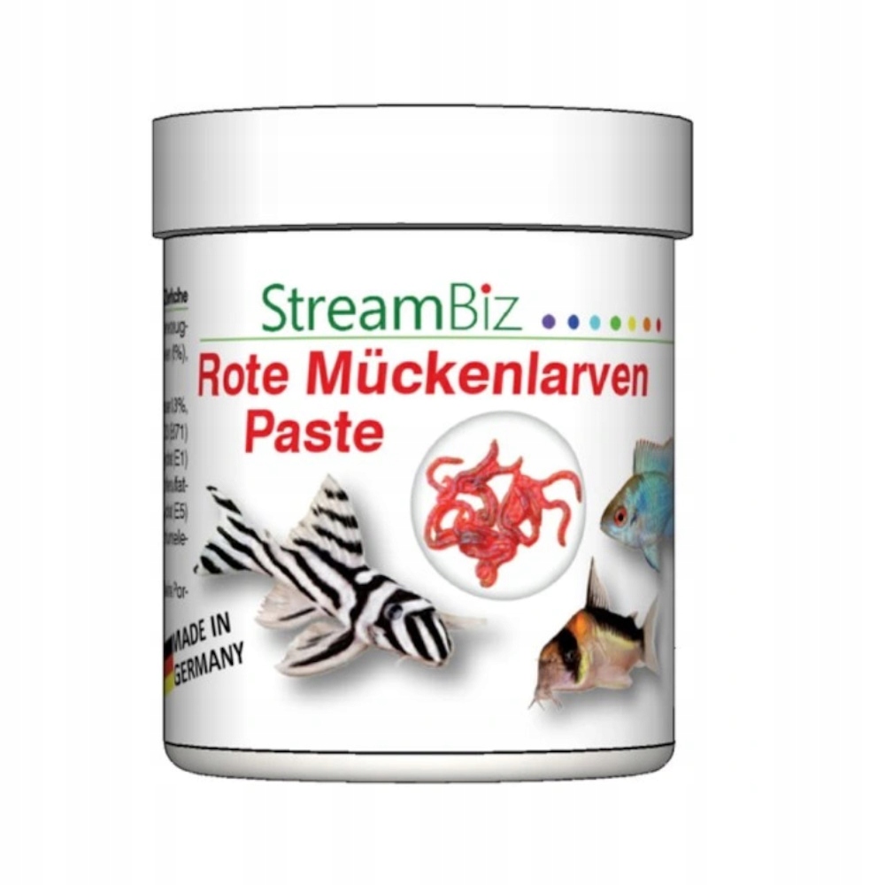 Levně Krmivo Pro Ryby Ochotka Červená Ve Formě Pasty Krmivo Pro Ryby 120 G