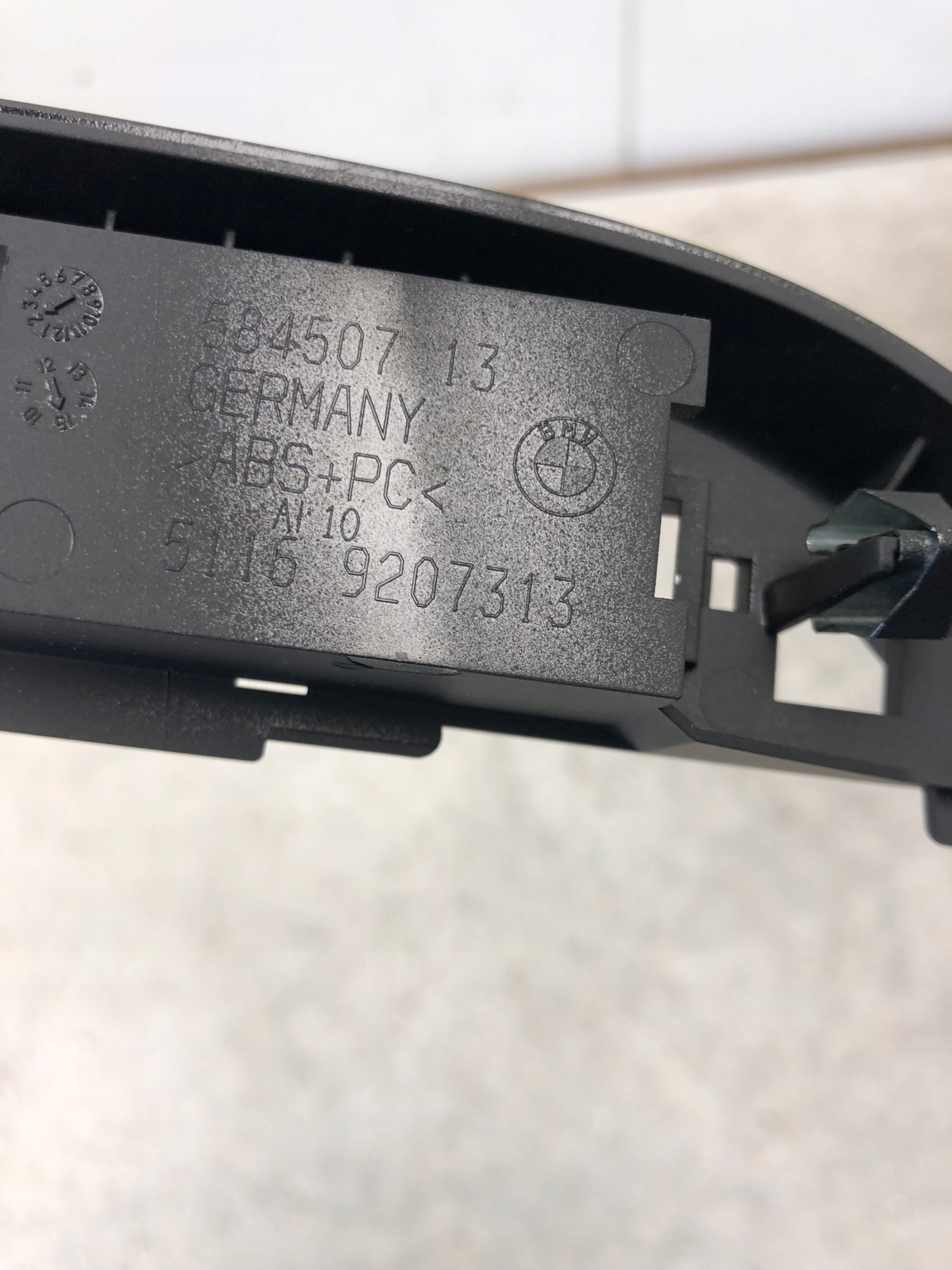 Châssis Couverture tablier moteur Console BMW F20 9207313