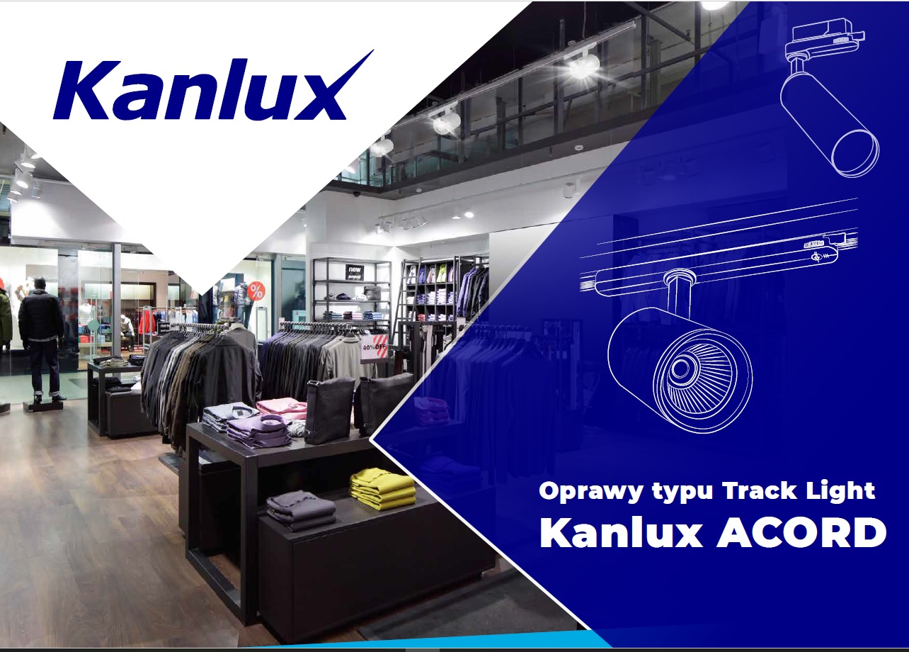 Projektor na szynę Kanlux ATL1 18W-930-S6-B LED Marka Kanlux