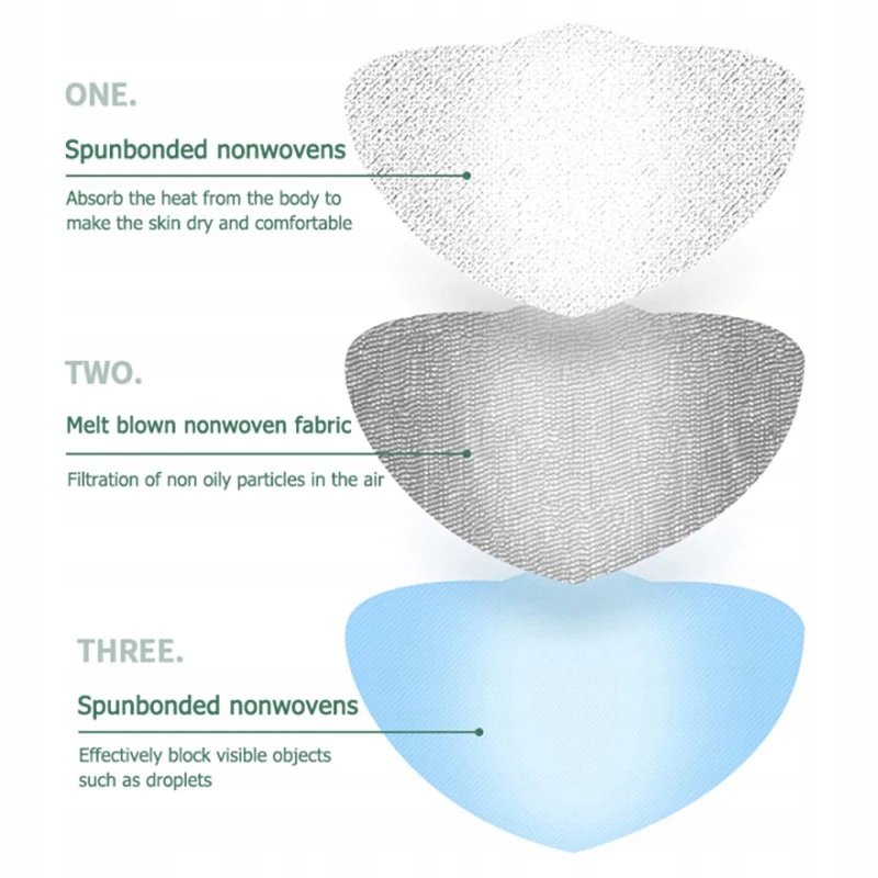 MASECZKI 3W OZDOBNE OCHRONNE BIAŁO-CZARNE 10 SZT. Kolor wielokolorowy
