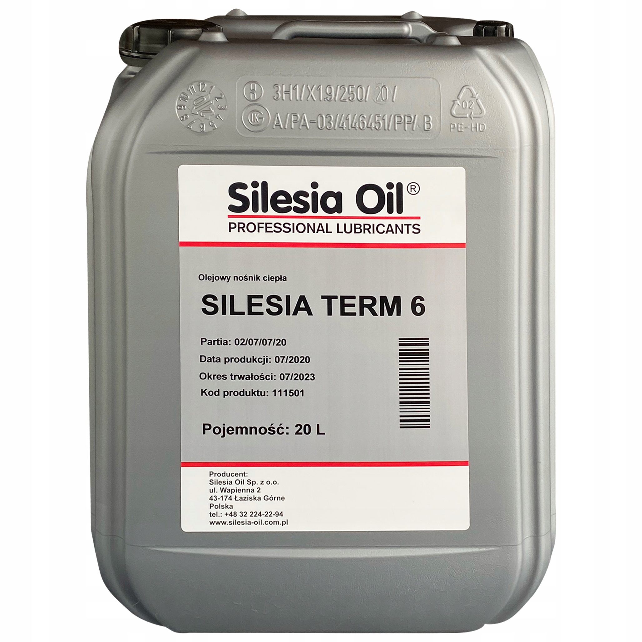 OLEJ GRZEWCZY TERM OIL 6 20 L