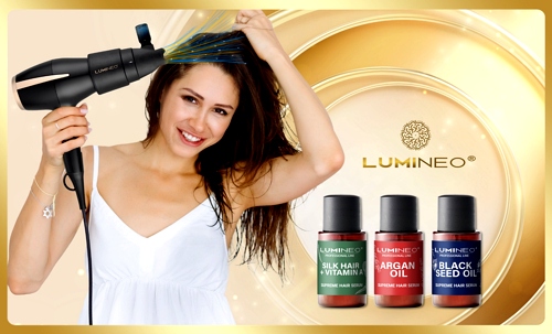 Suszarka Silken Flow Z Zestawem Serum Lumineo